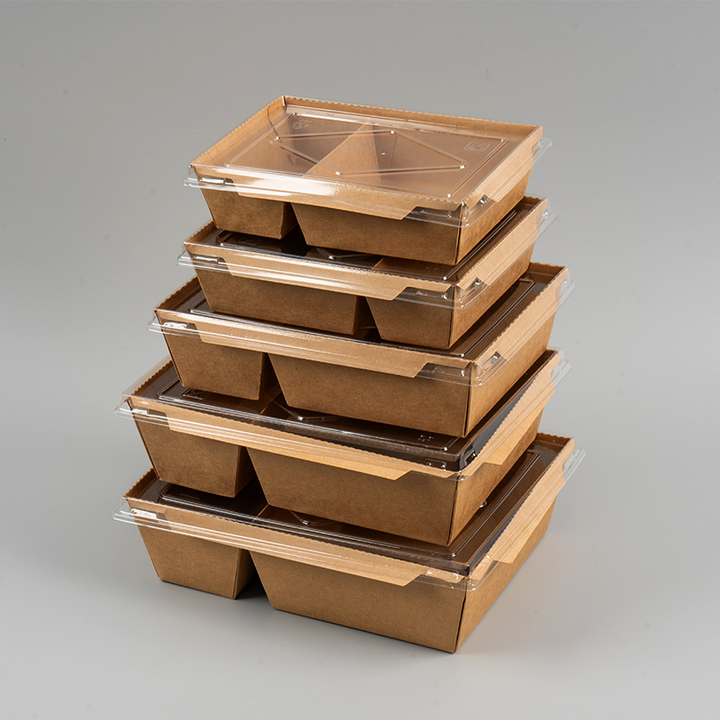 Dobbeltrom Kraft Paper Box med kjæledyrdeksel