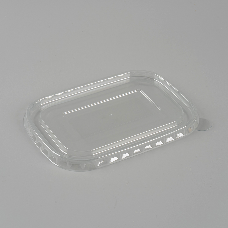 Pet Transparent rektangulær papirskåldeksel